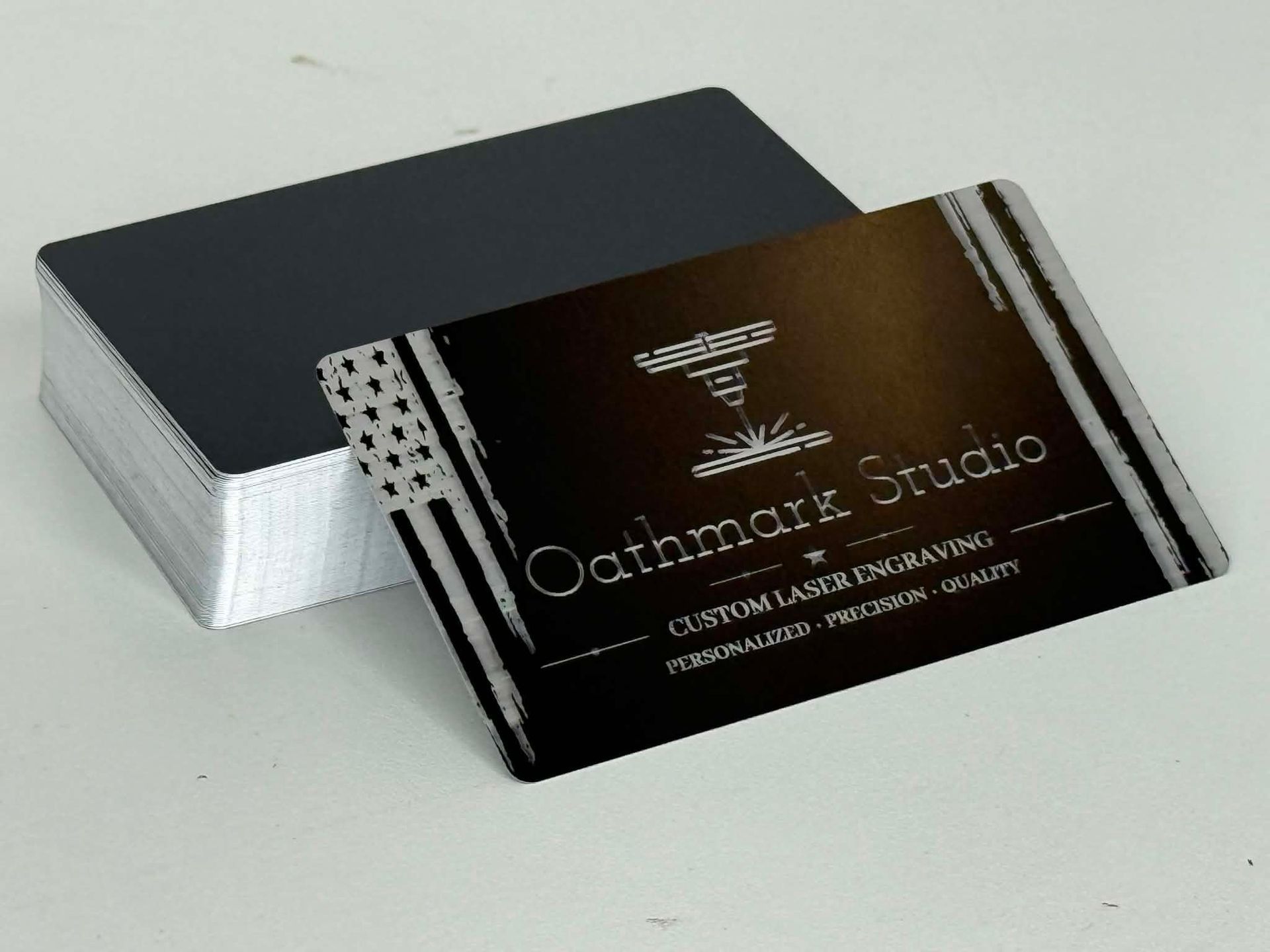 Custom Metal Business Cards (Set of 20)