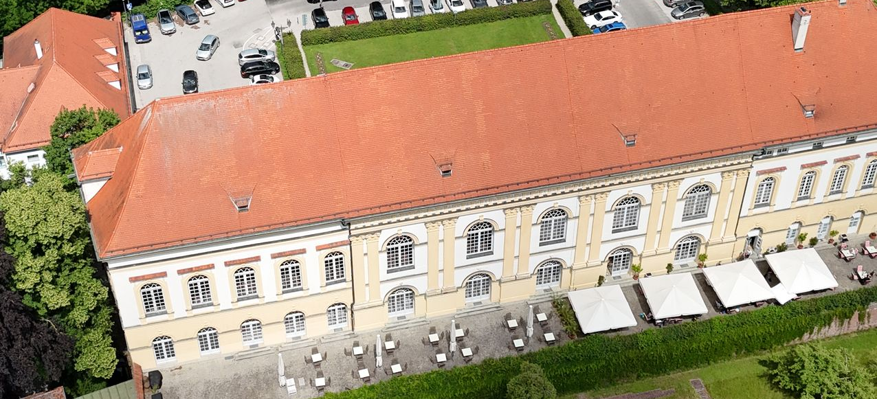 Luftbild Schloss Dachau