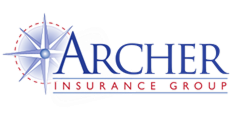 The archer insurance group logo has a compass on it