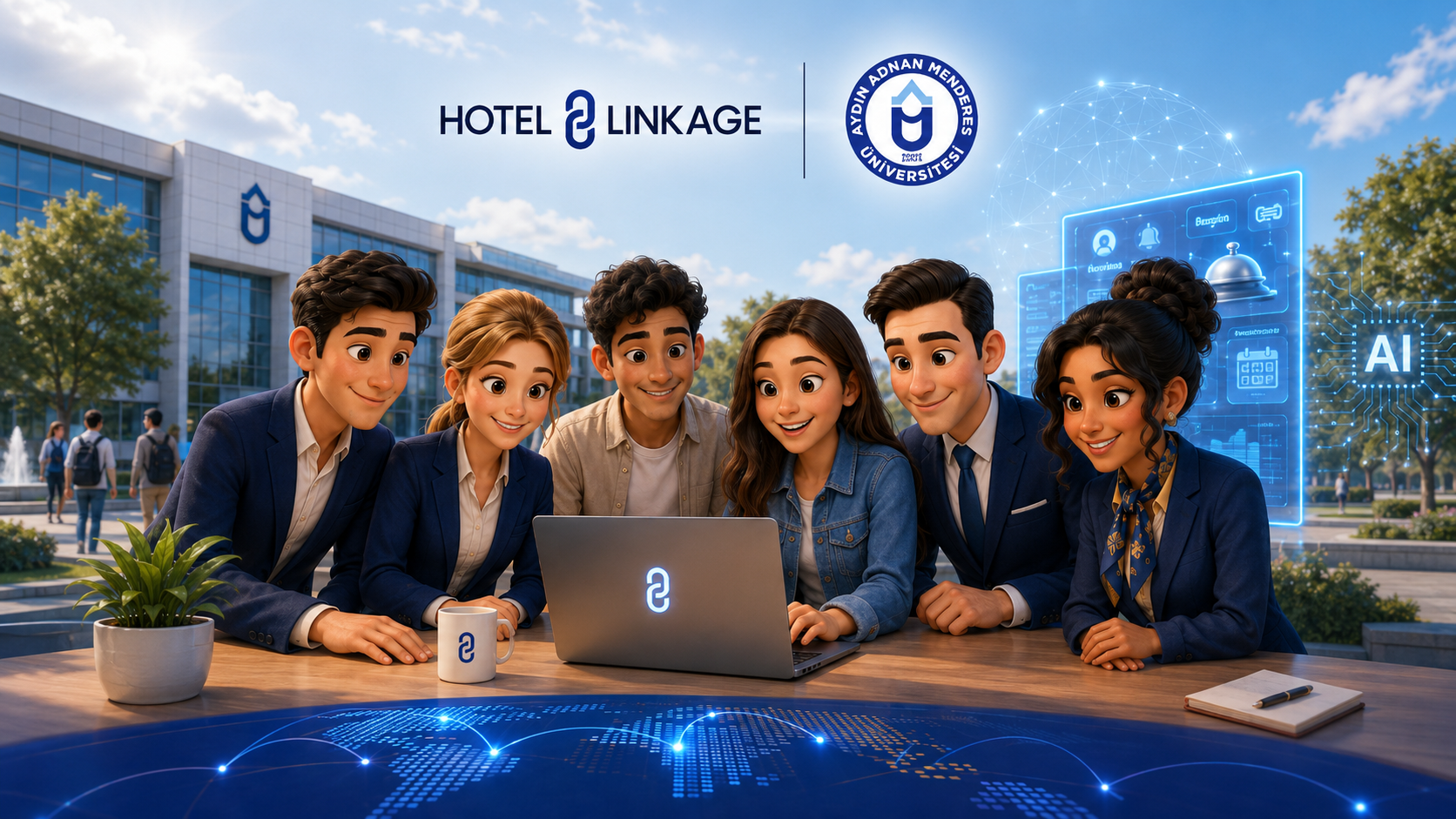 Hotel Linkage ve Aydın Adnan Menderes Üniversitesi’nden Turizmde Yapay Zekâ Eğitimi İçin Akademik İş