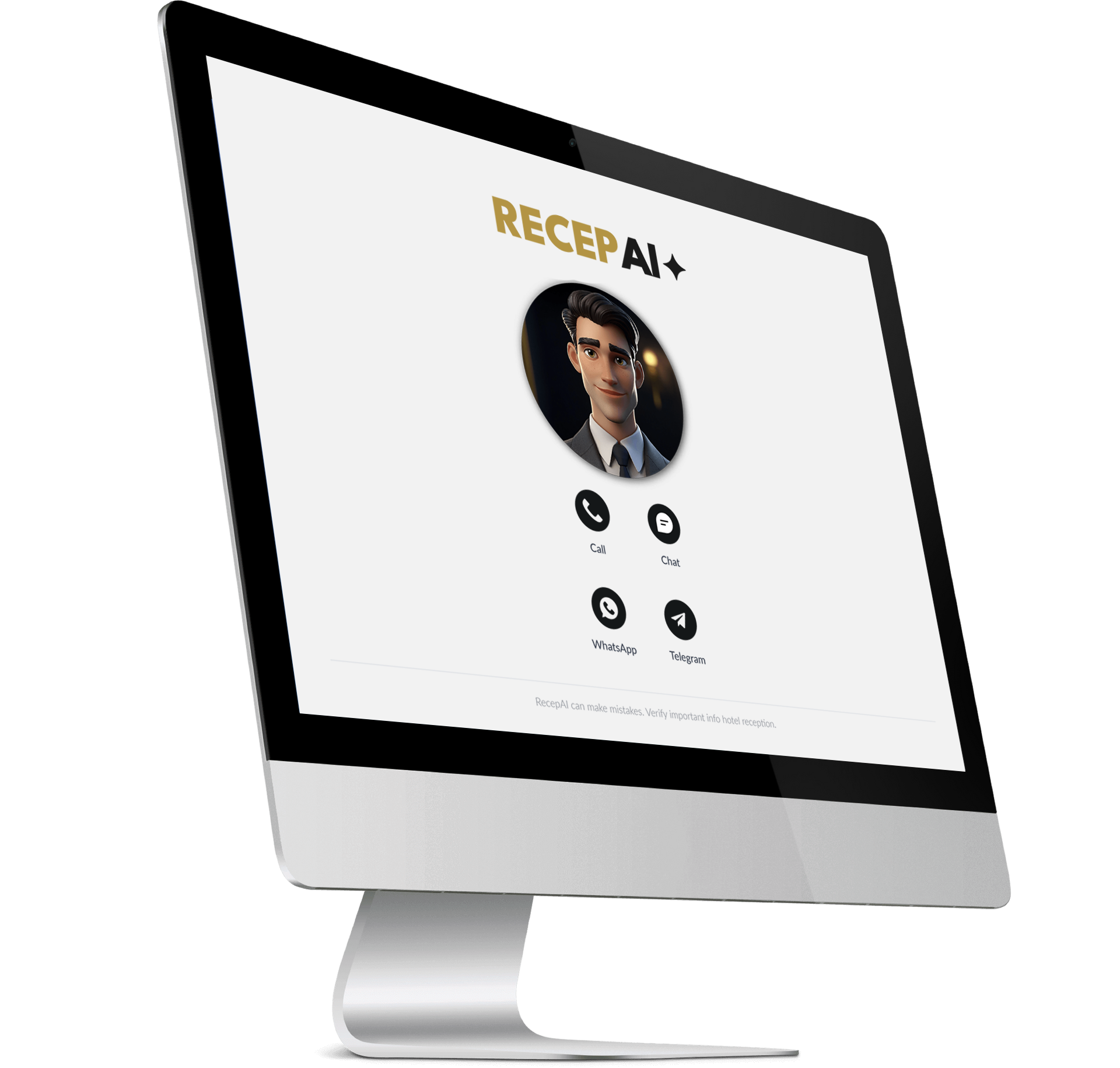 Hotel Linkage smart solution for hotels, RecepAI, ai receptionist