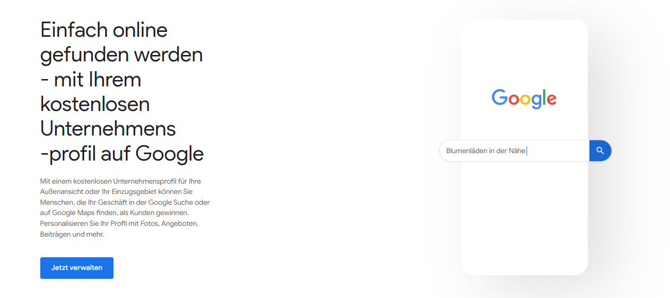Bild von Google bezüglich den neuen Features bei GBP