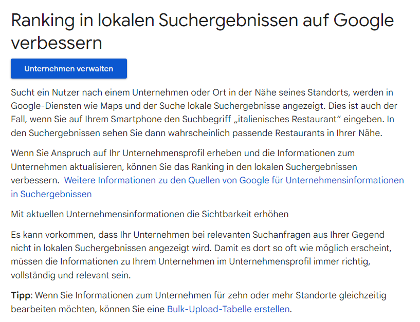 Local SEO