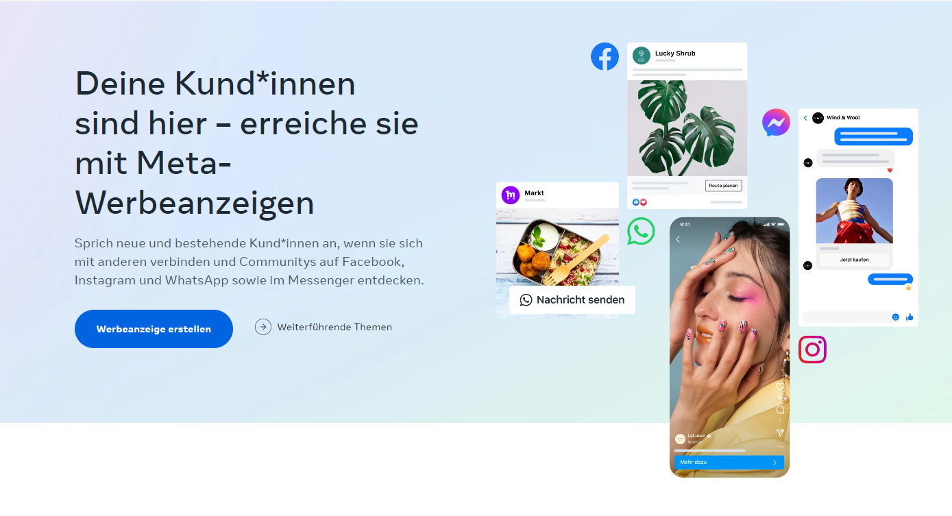 Facebook Werbung erklärt