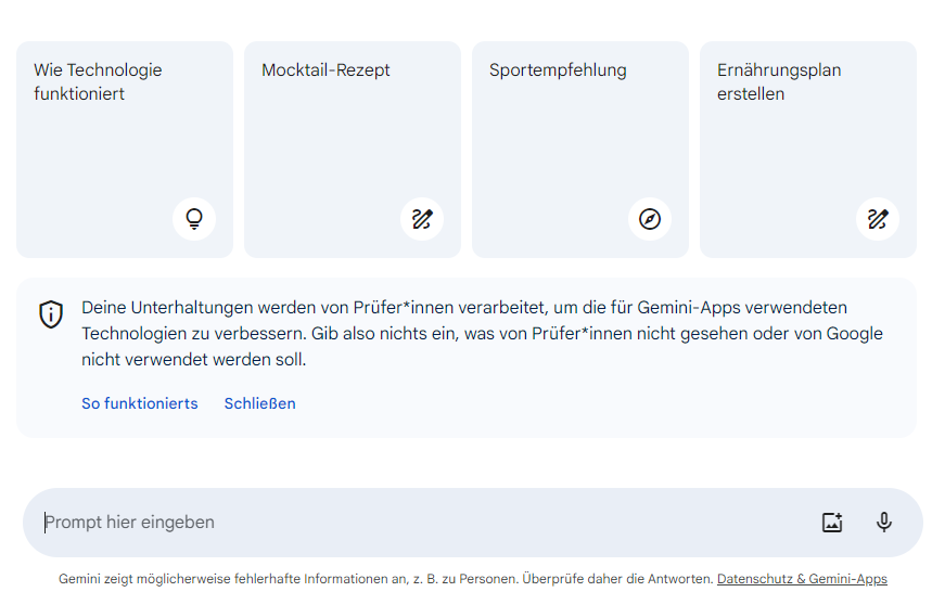 Gemini Adwords Kampagnen in Google Ads