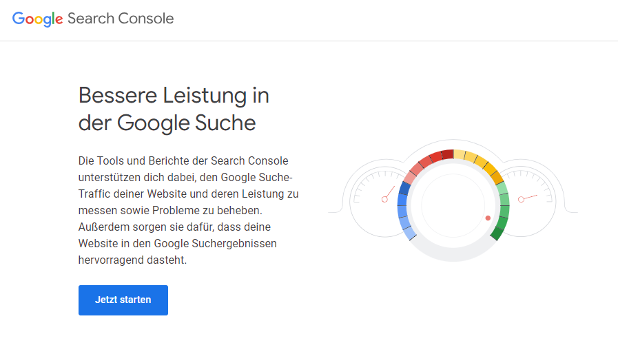 Google Search Console für error 404