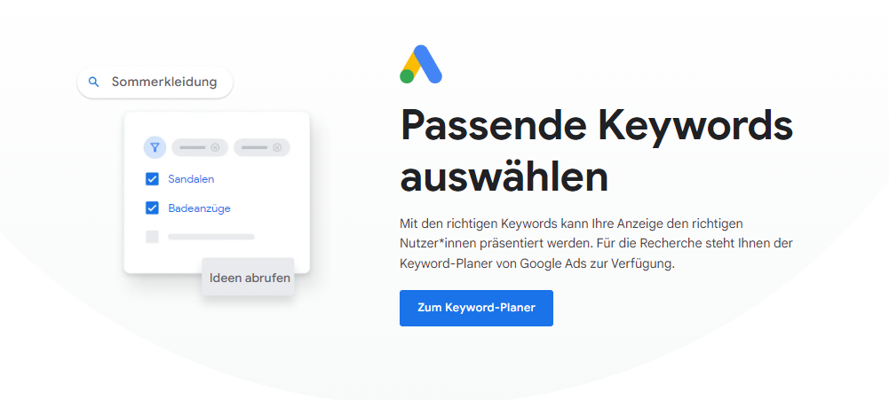 Google Ads Keyword Planner