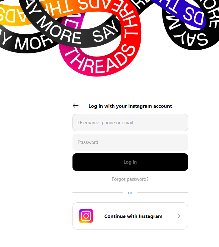 Grafik zum Log in eines Instagram Accounts