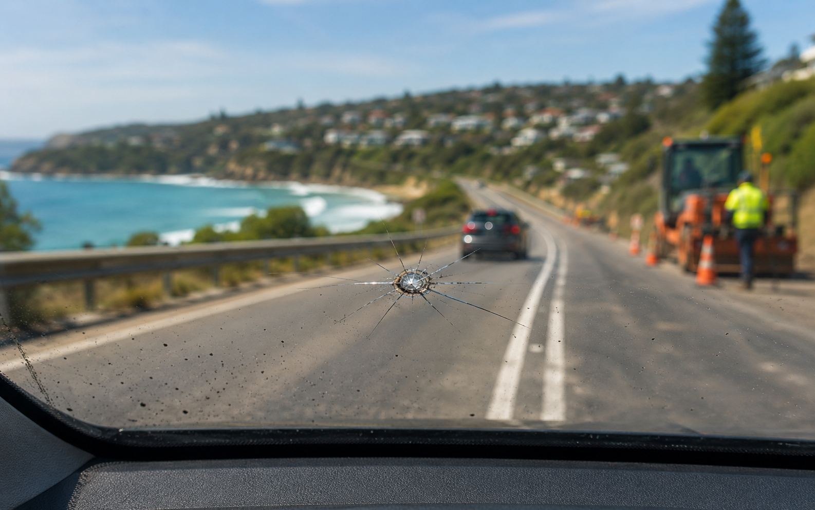 cracked windscreens