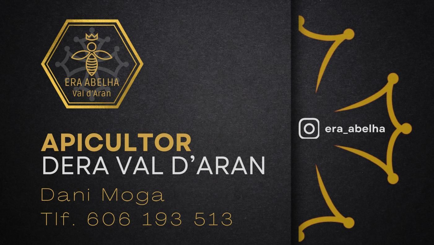 Una tarjeta de visita para el apicultor dera val d'aran