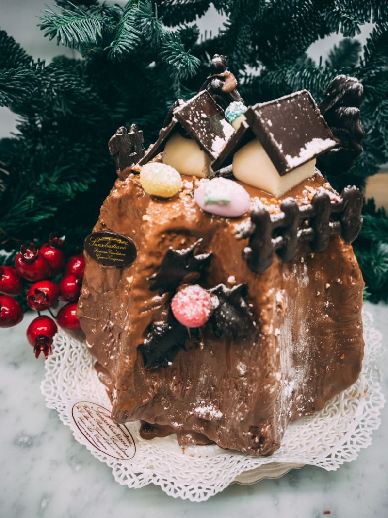 Pandoro decorato
