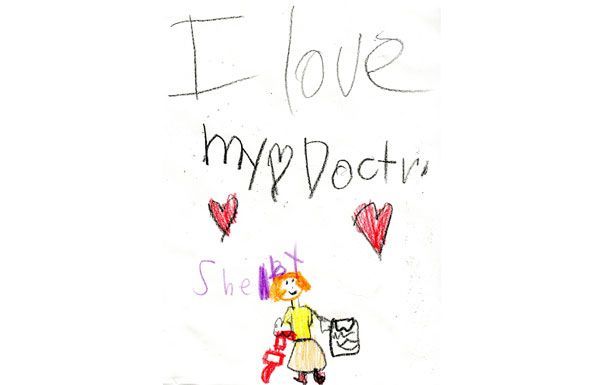 Child's drawing: 
