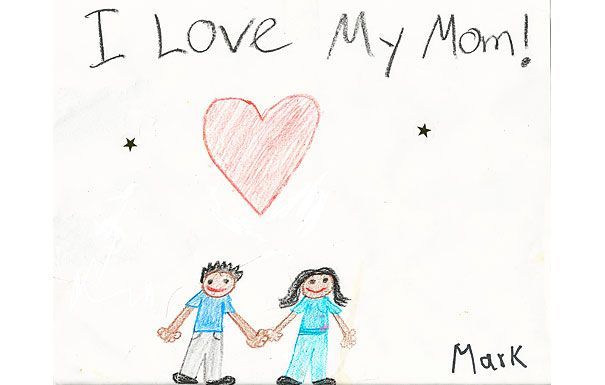 Child's drawing: 