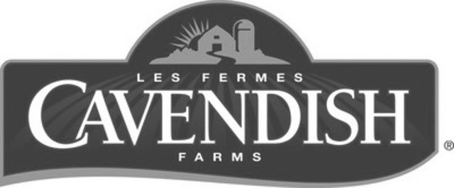 Logo for Cavendish Farms featuring farm scene and text
