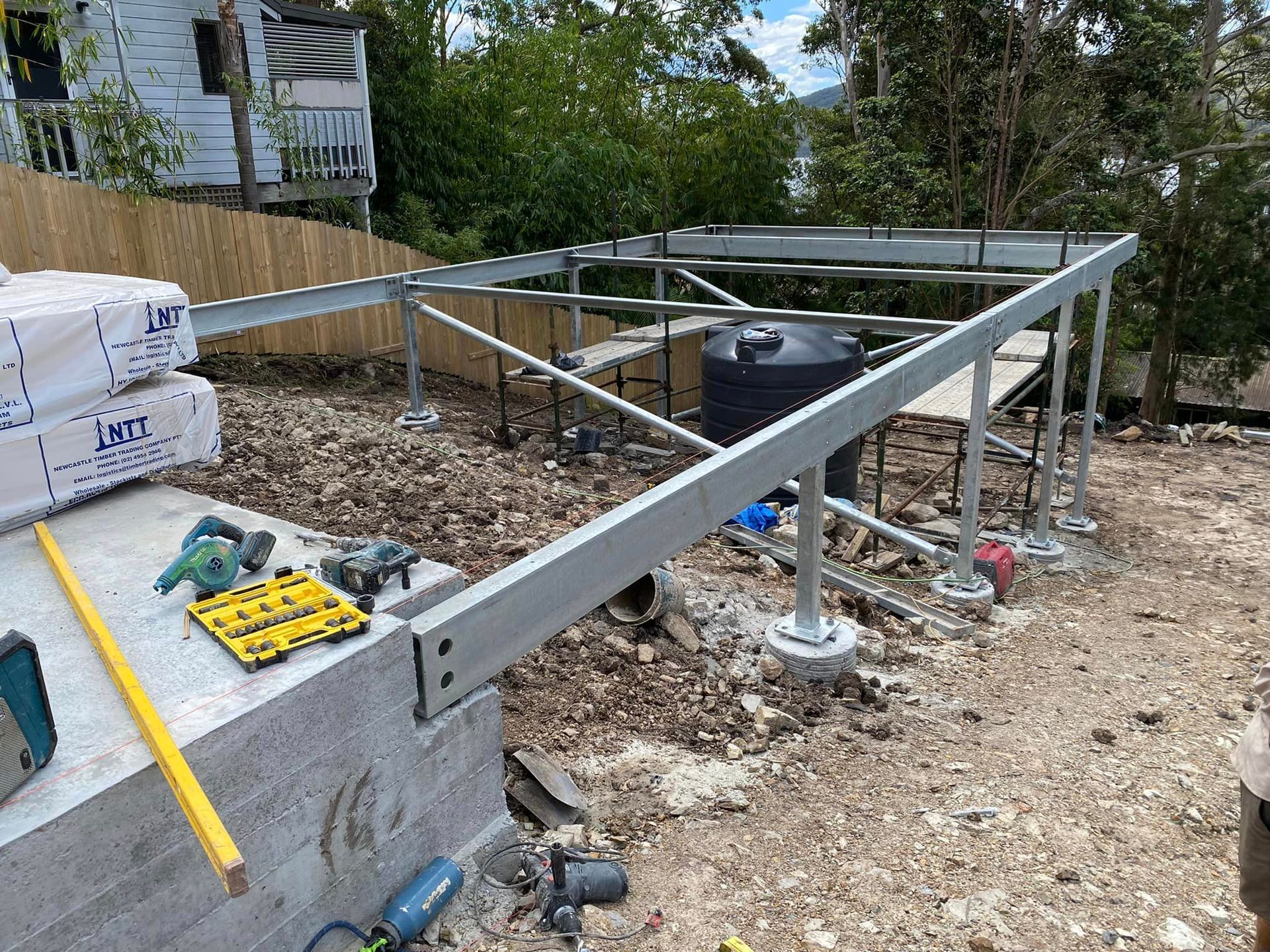 Fabrication in Forster BM Steel Fabrication