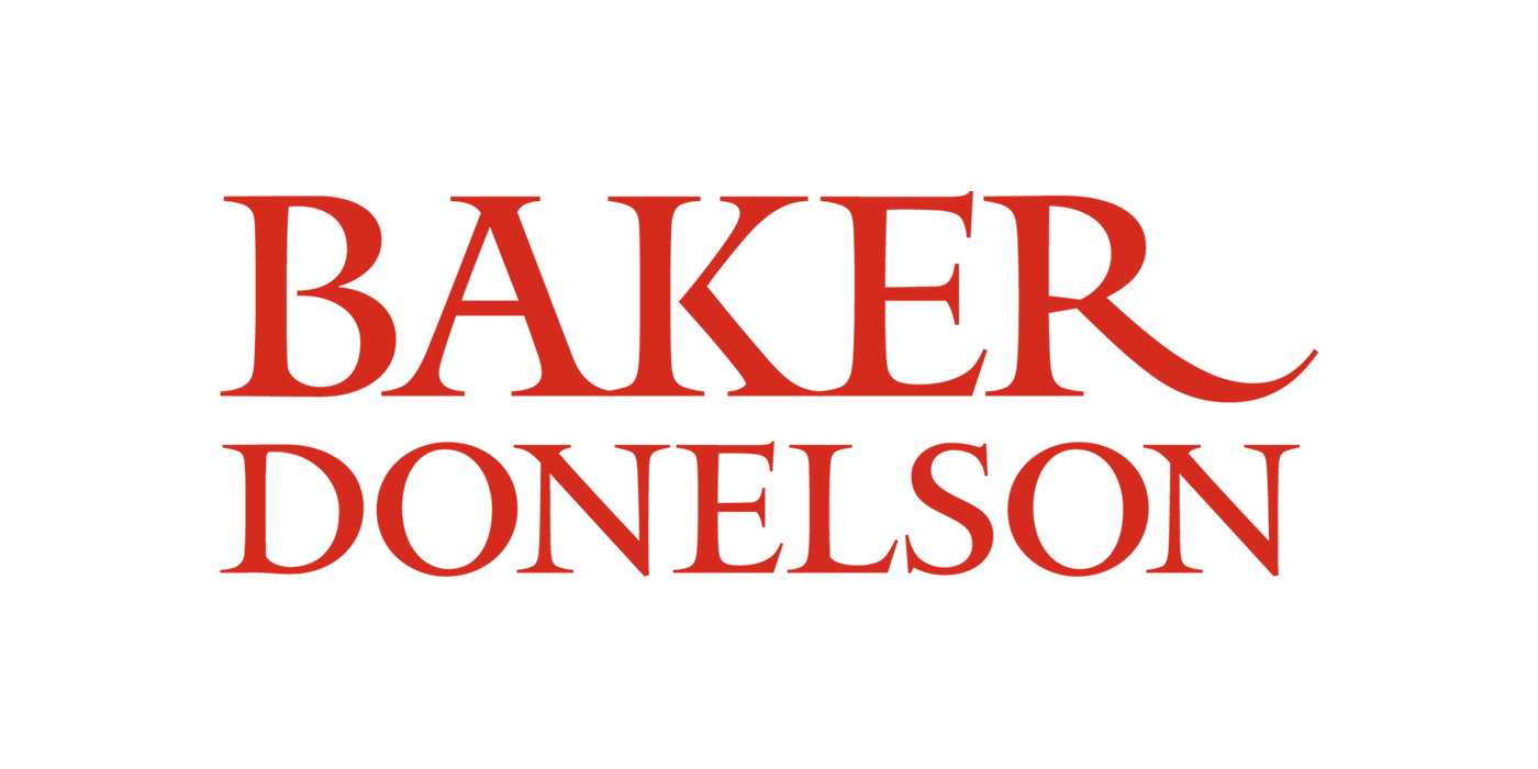 The red Baker Donelson logo against a white background.