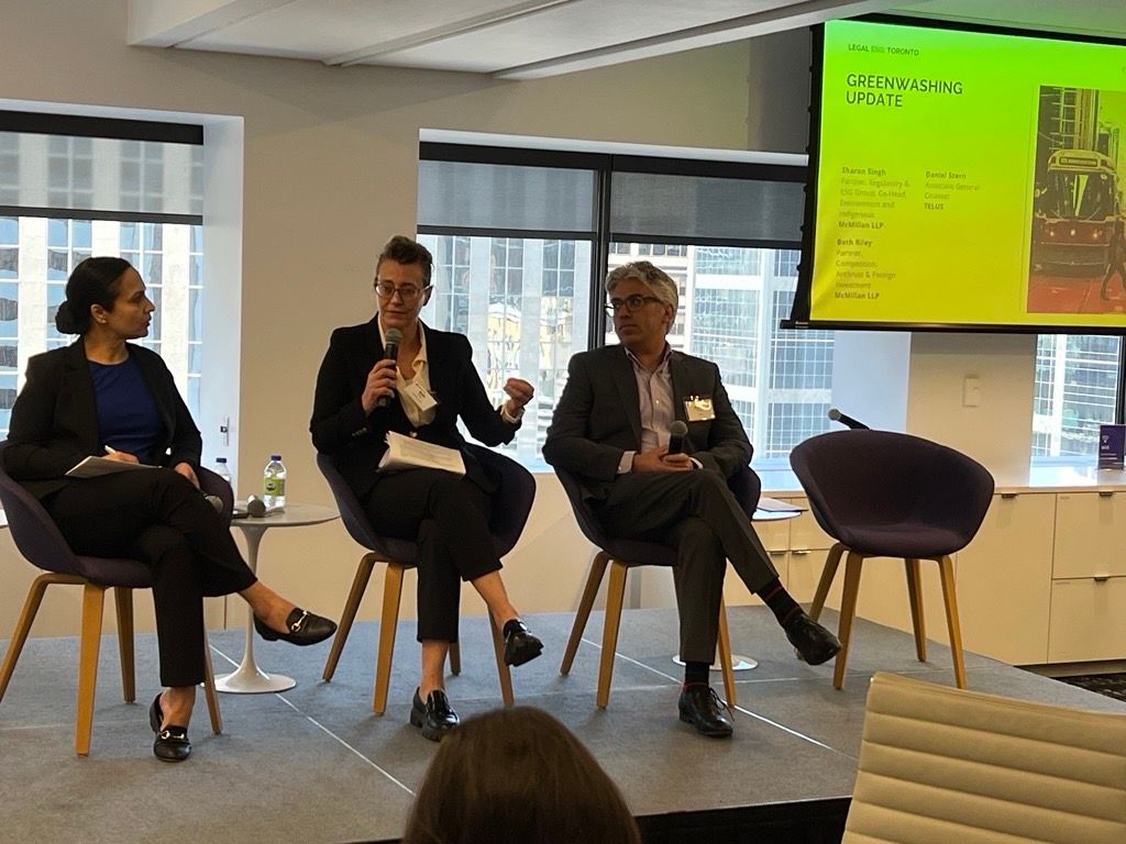Legal ESG Toronto Event for Legal Professionals