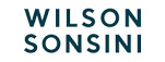 The wilson sonsini logo is on a white background.