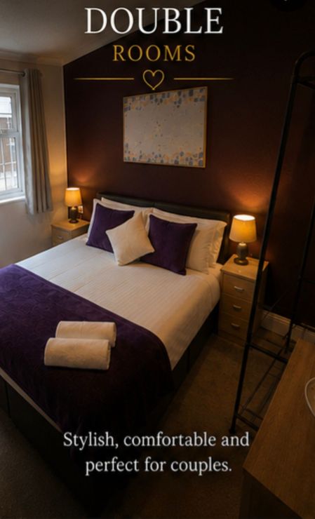 Freeview TV's in every room - Blackpool, Lancashire - The Lynton Hotel - Bed room Freeview TV's in every room - Blackpool, Lancashire - The Lynton Hotel - Bed room