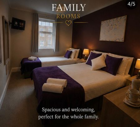 Family en-suite rooms - Blackpool, Lancashire - The Lynton Hotel - Hotel Family en-suite rooms - Blackpool, Lancashire - The Lynton Hotel - Hotel