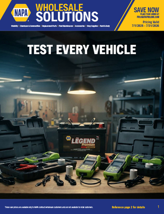 Specials at NAPA Auto Parts Mount Washington Valley