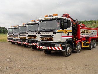 Grab hire lorries