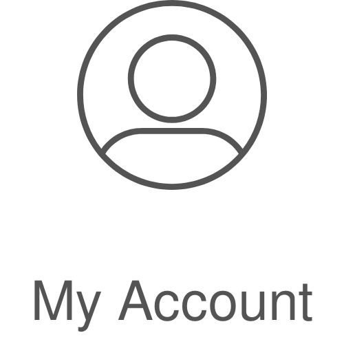 Account icon labeled “My Account”