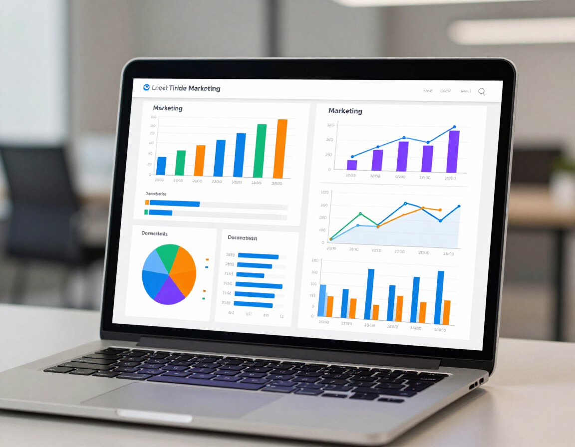 Digital marketing dashboard