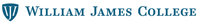 William James College logo with teal shield icon and wordmark on white background
