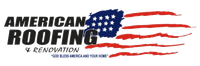 American Roofing & Renovation logo with an American flag graphic.