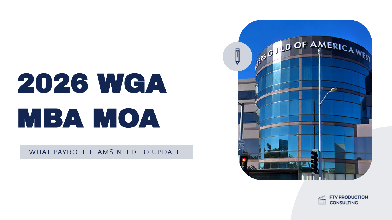 2026 WGA MBA MOA text with blue glass office building graphic and update note