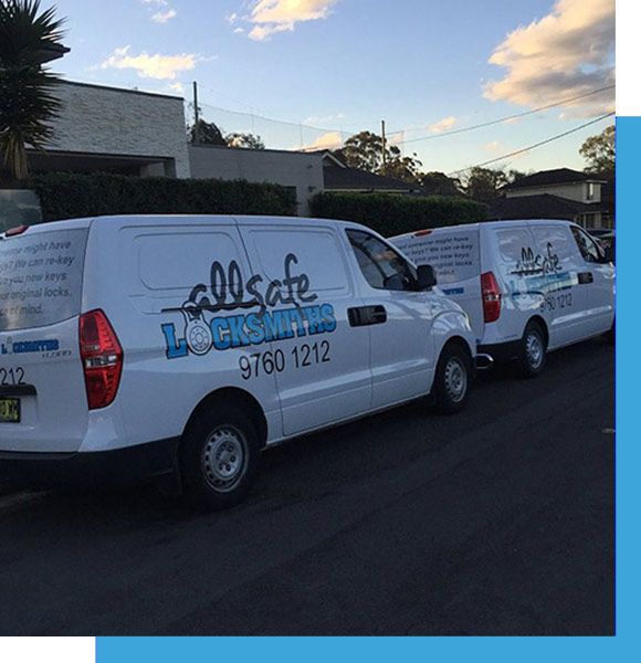 Two White Car — Parramatta, NSW — Allsafe Locksmith
