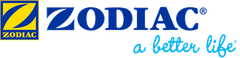 Zodiac logo in blue and yellow with the tagline “a better life”