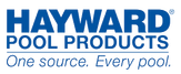 Hayward Pool Products logo with blue text and tagline “One source. Every pool.”