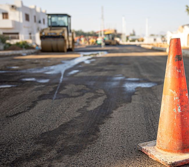 orange traffic cone