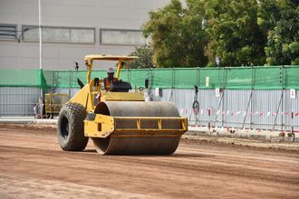 road roller