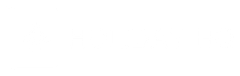 A digital graphic featuring a white line drawing of a person sitting in a chair, set against a dark blue background.