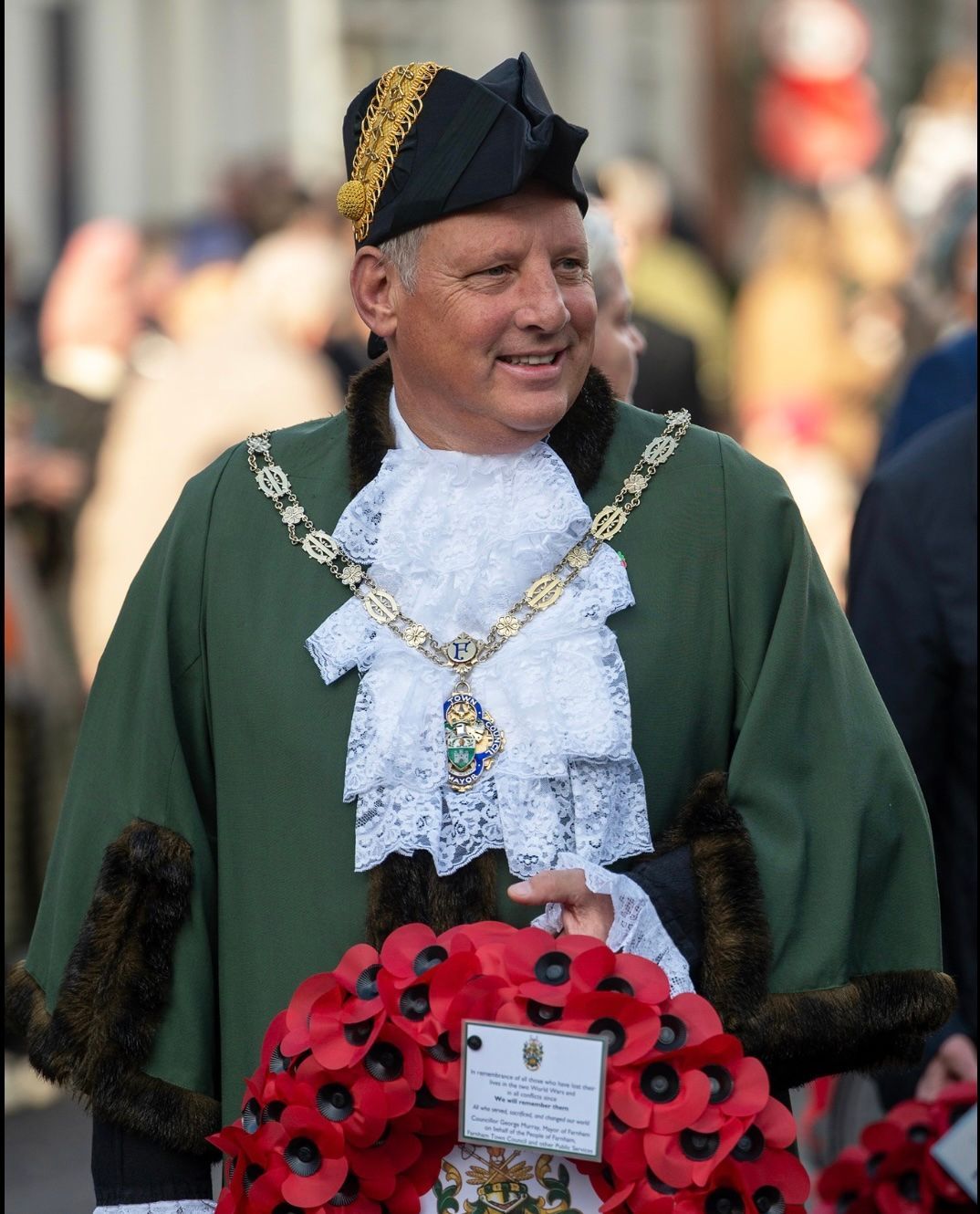George Murray Mayor of Farnham