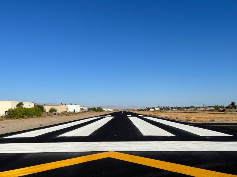 Asphalt Highway & Road Line Striping