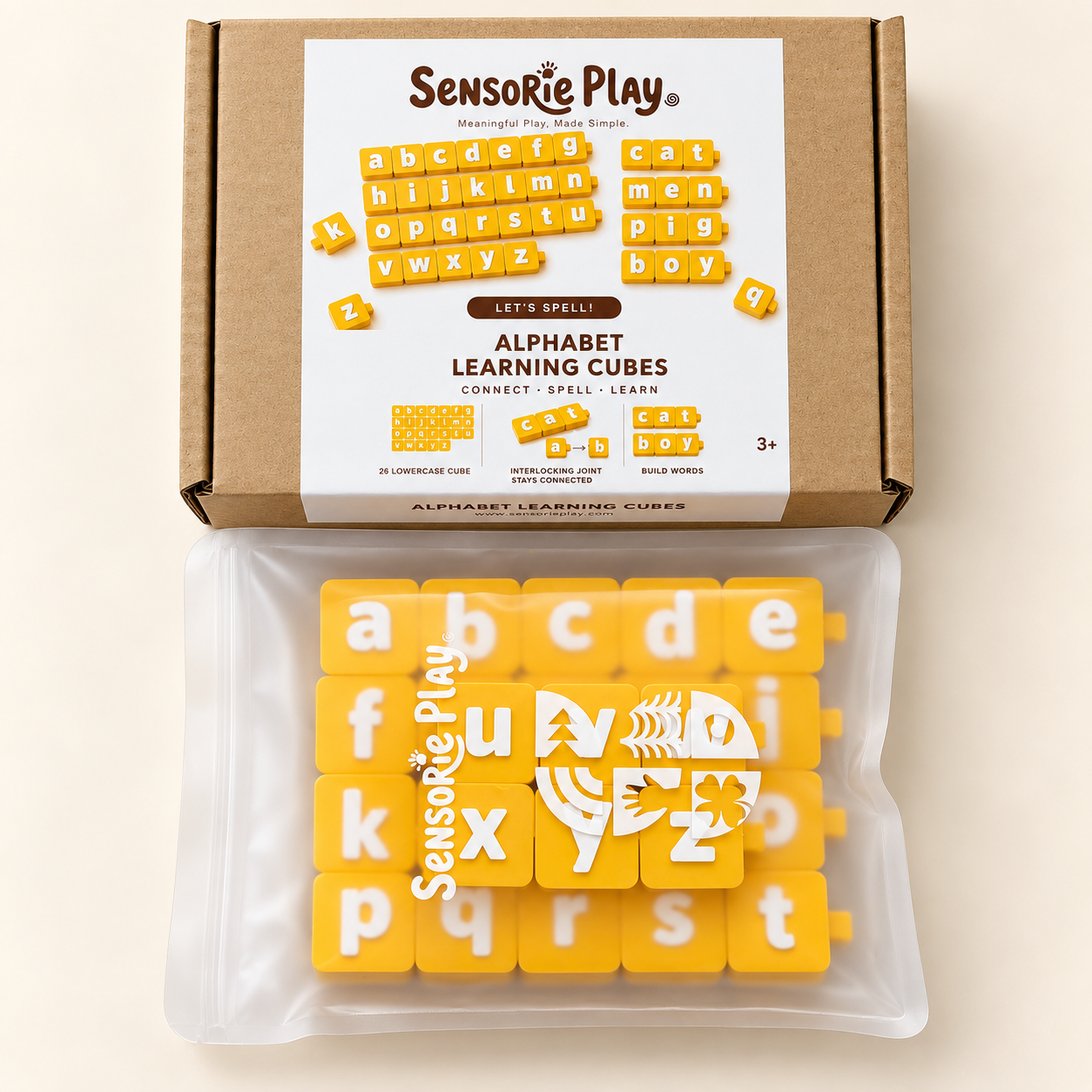 Alphabet Learning Cubes