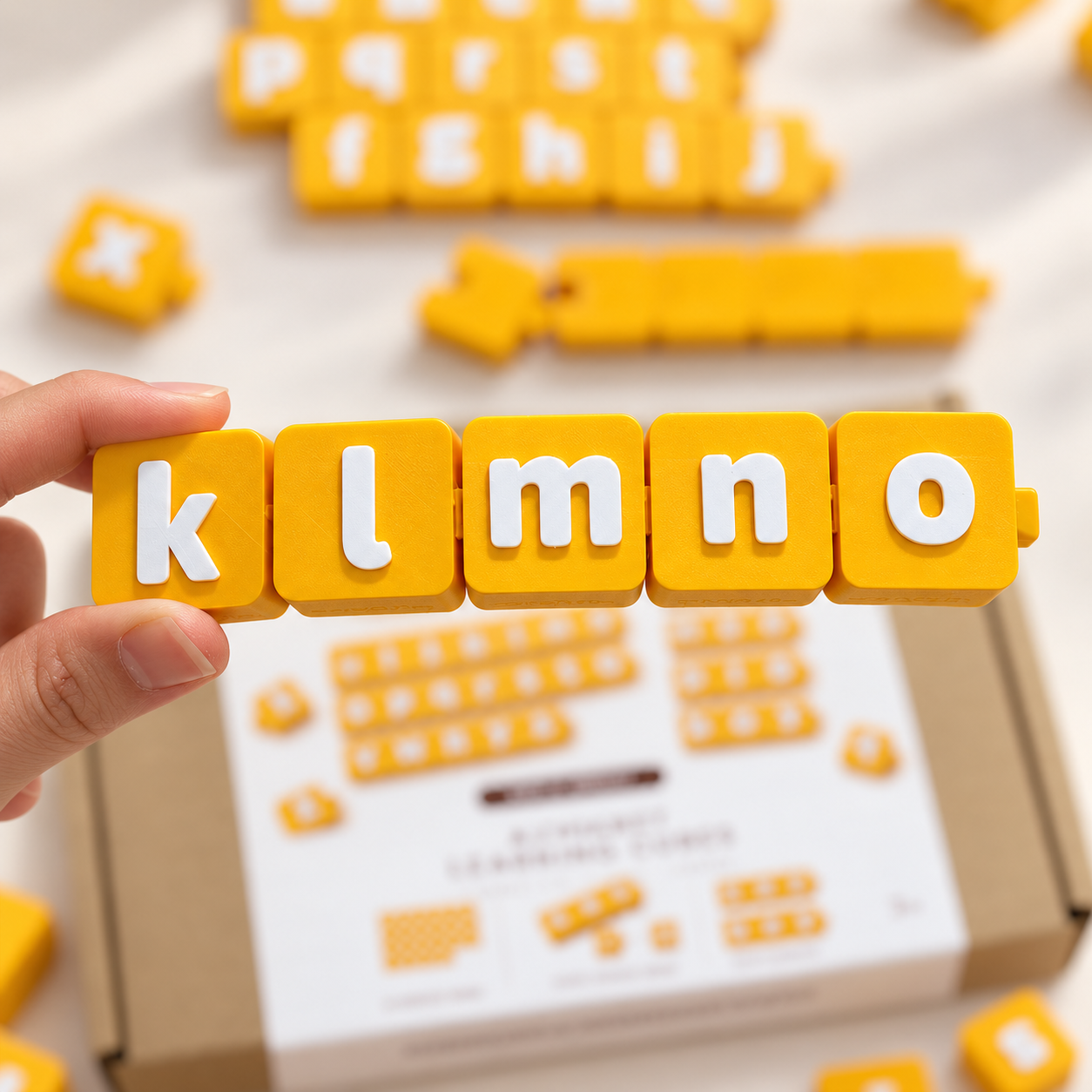 Alphabet Learning Cubes