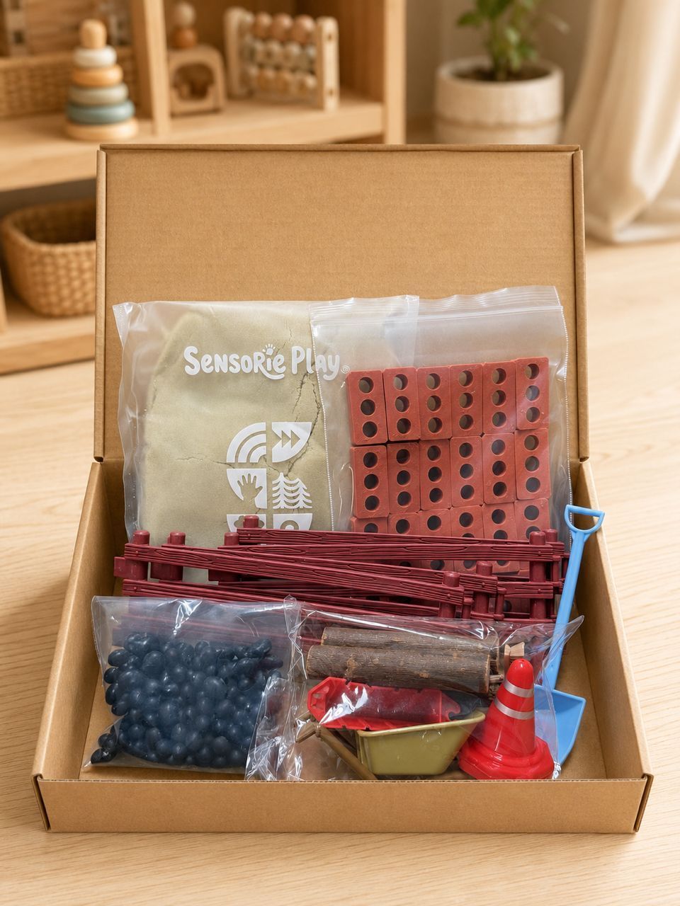 Brick Construction Play Kit