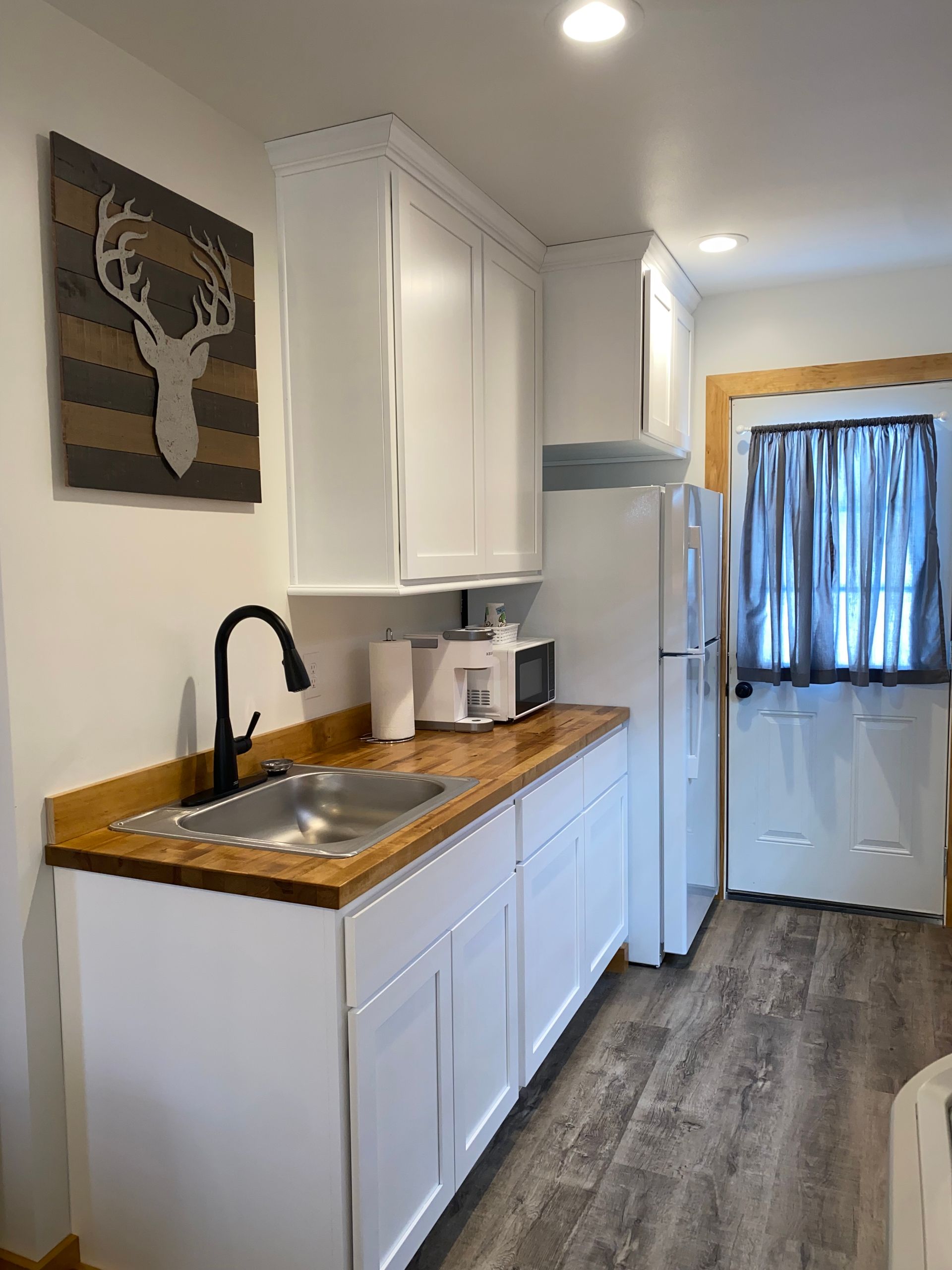 Kitchen in Cabin 4 at Creek Side Resort