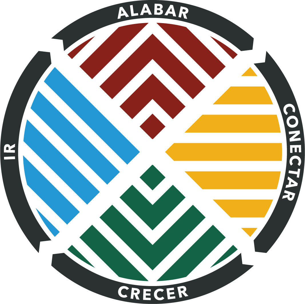 Circular logo with