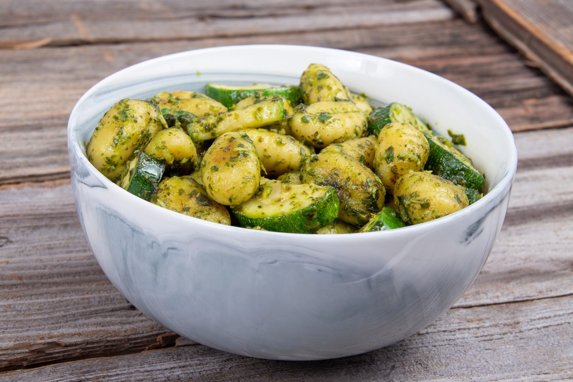Chicche zucchine e limone