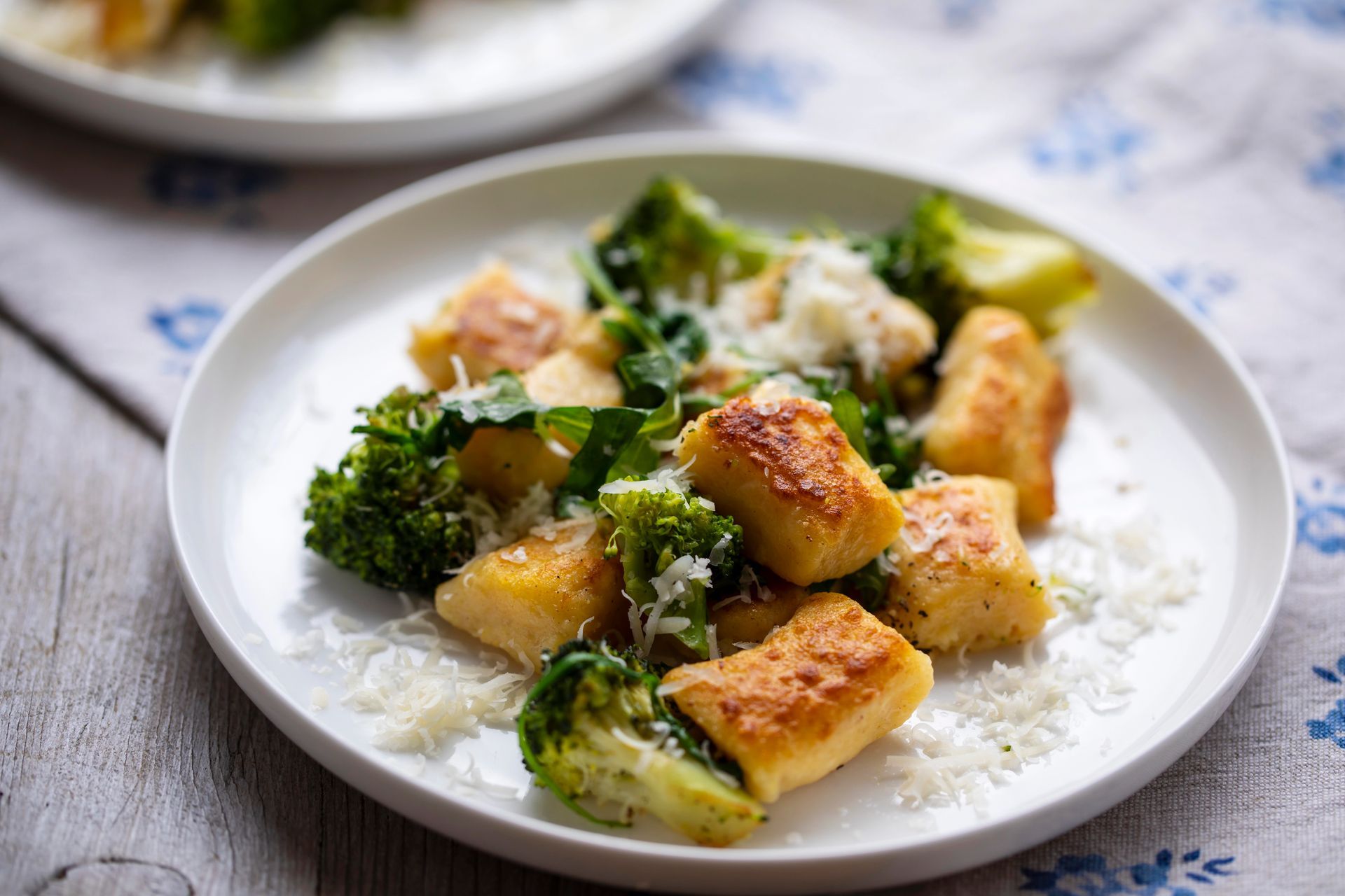 Gnocchi lambrusco e broccoli