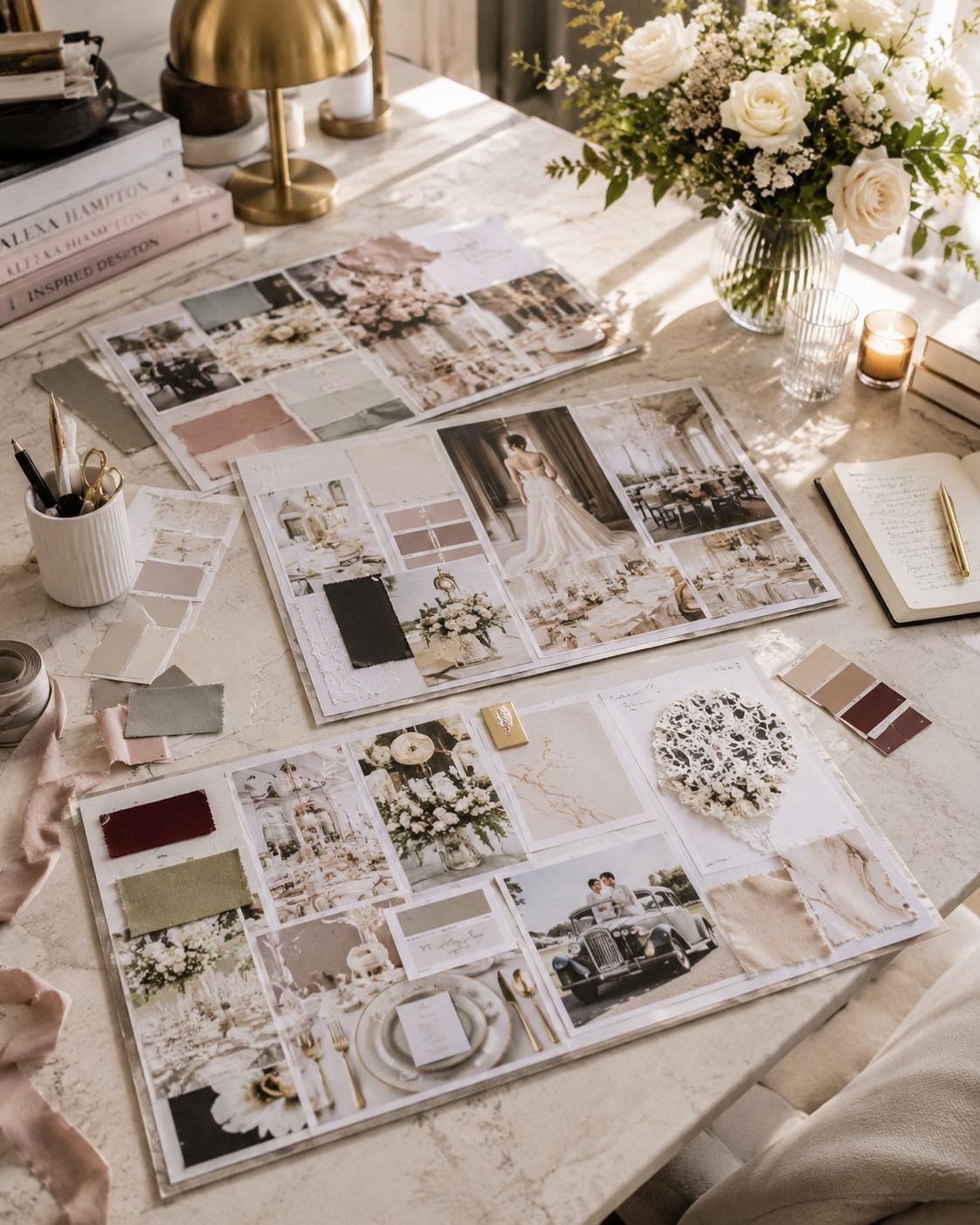 Danielle van der Lee tijdens een Wedding Styling Mastermind
