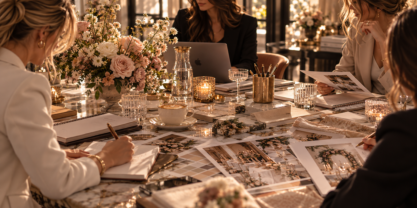 Sfeerbeeld Wedding Planner LAUNCH  bij Weddingplanners International