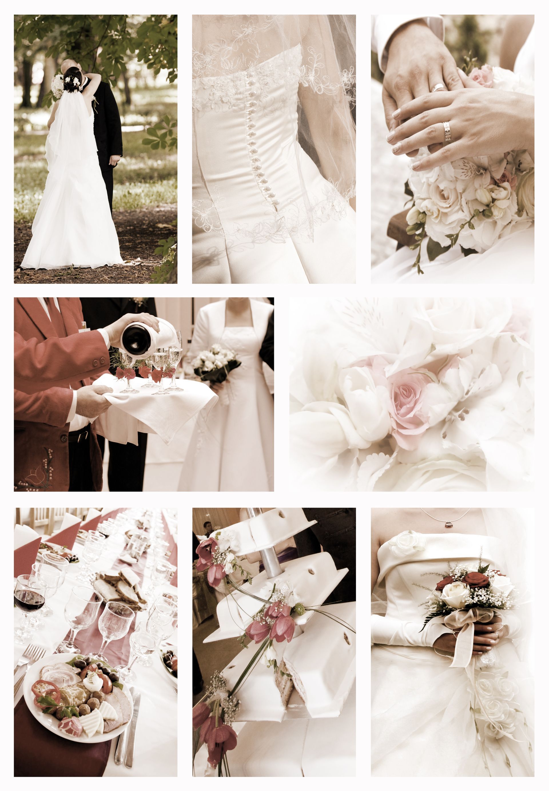 collage concept by Weddingplanners International 