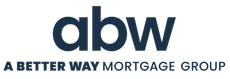 A better way mortgage group logo on a white background